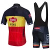 Fietskleding (Fietsshirt + Korte Koersbroek) 2020 Alpecin-Fenix N002